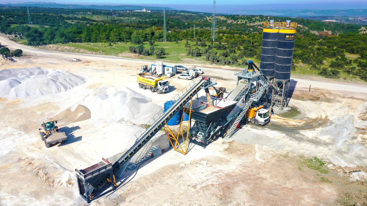 FABO mobile concrete batching plant - Betonara: slika FABO mobile concrete batching plant - Betonara FABO mobile concrete batching plant - Betonara: slika FABO mobile concrete batching plant - Betonara
