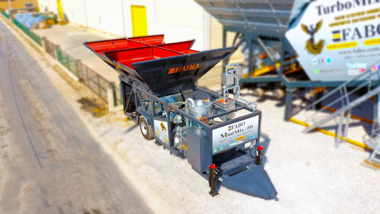 FABO mobile concrete batching plant - Betonara: slika FABO mobile concrete batching plant - Betonara FABO mobile concrete batching plant - Betonara: slika FABO mobile concrete batching plant - Betonara