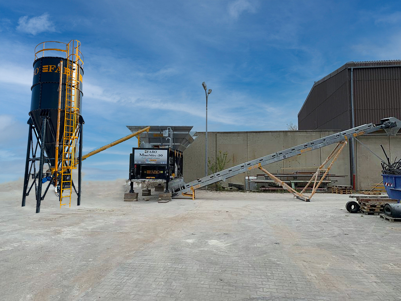 FABO mobile concrete batching plant - Betonara: slika FABO mobile concrete batching plant - Betonara FABO mobile concrete batching plant - Betonara: slika FABO mobile concrete batching plant - Betonara
