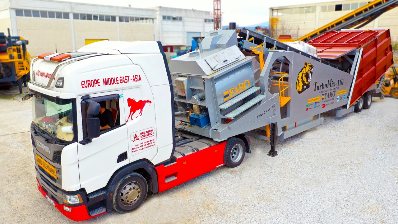 FABO mobile concrete batching plant - Betonara: slika FABO mobile concrete batching plant - Betonara FABO mobile concrete batching plant - Betonara: slika FABO mobile concrete batching plant - Betonara