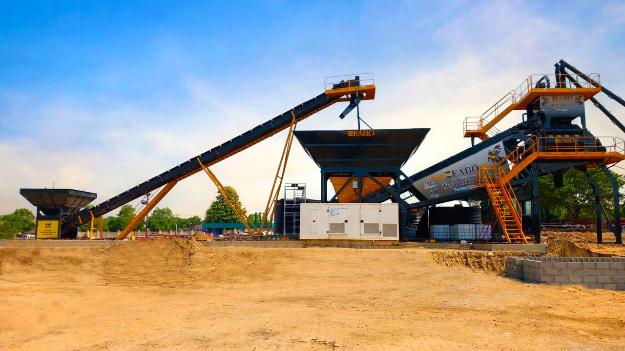 FABO mobile concrete batching plant - Betonara: slika FABO mobile concrete batching plant - Betonara FABO mobile concrete batching plant - Betonara: slika FABO mobile concrete batching plant - Betonara