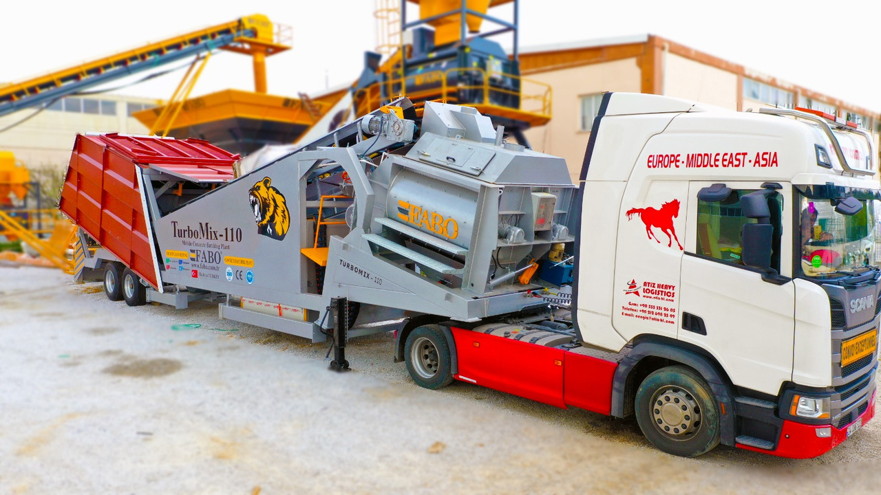 FABO mobile concrete batching plant - Betonara: slika FABO mobile concrete batching plant - Betonara FABO mobile concrete batching plant - Betonara: slika FABO mobile concrete batching plant - Betonara
