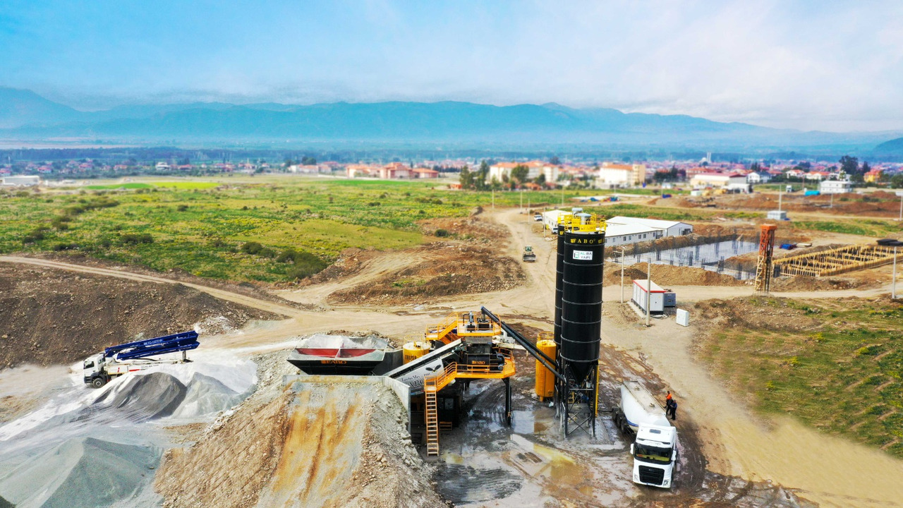 FABO mobile concrete batching plant - Betonara: slika FABO mobile concrete batching plant - Betonara FABO mobile concrete batching plant - Betonara: slika FABO mobile concrete batching plant - Betonara