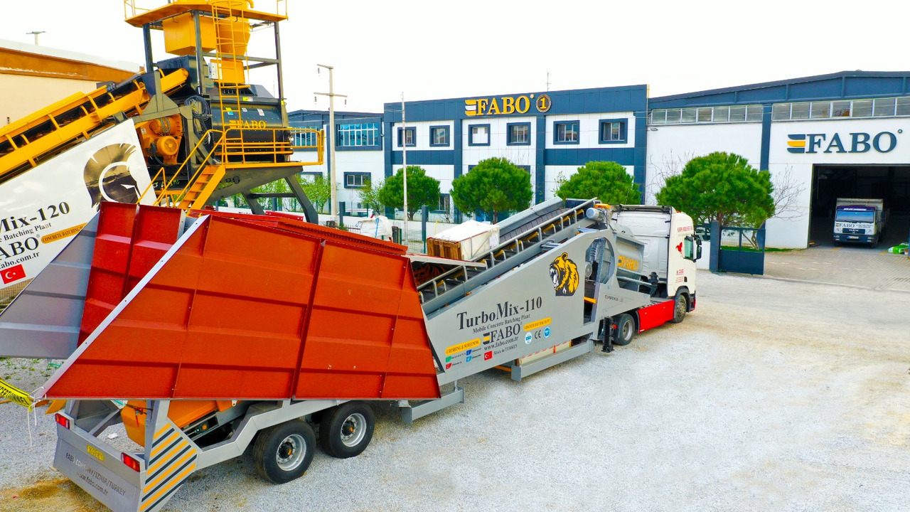 FABO mobile concrete batching plant - Betonara: slika FABO mobile concrete batching plant - Betonara FABO mobile concrete batching plant - Betonara: slika FABO mobile concrete batching plant - Betonara