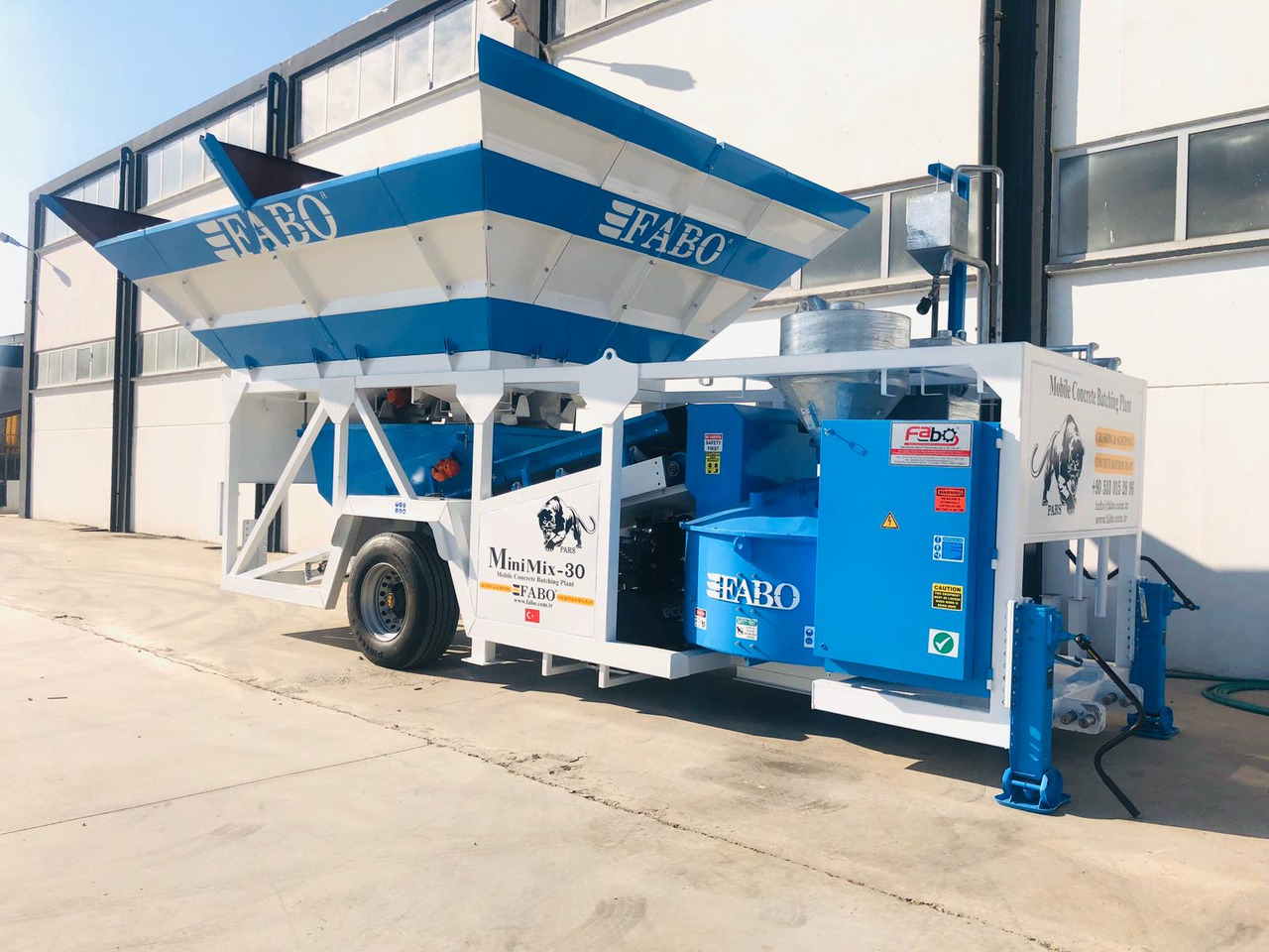 FABO mobile concrete batching plant - Betonara: slika FABO mobile concrete batching plant - Betonara FABO mobile concrete batching plant - Betonara: slika FABO mobile concrete batching plant - Betonara