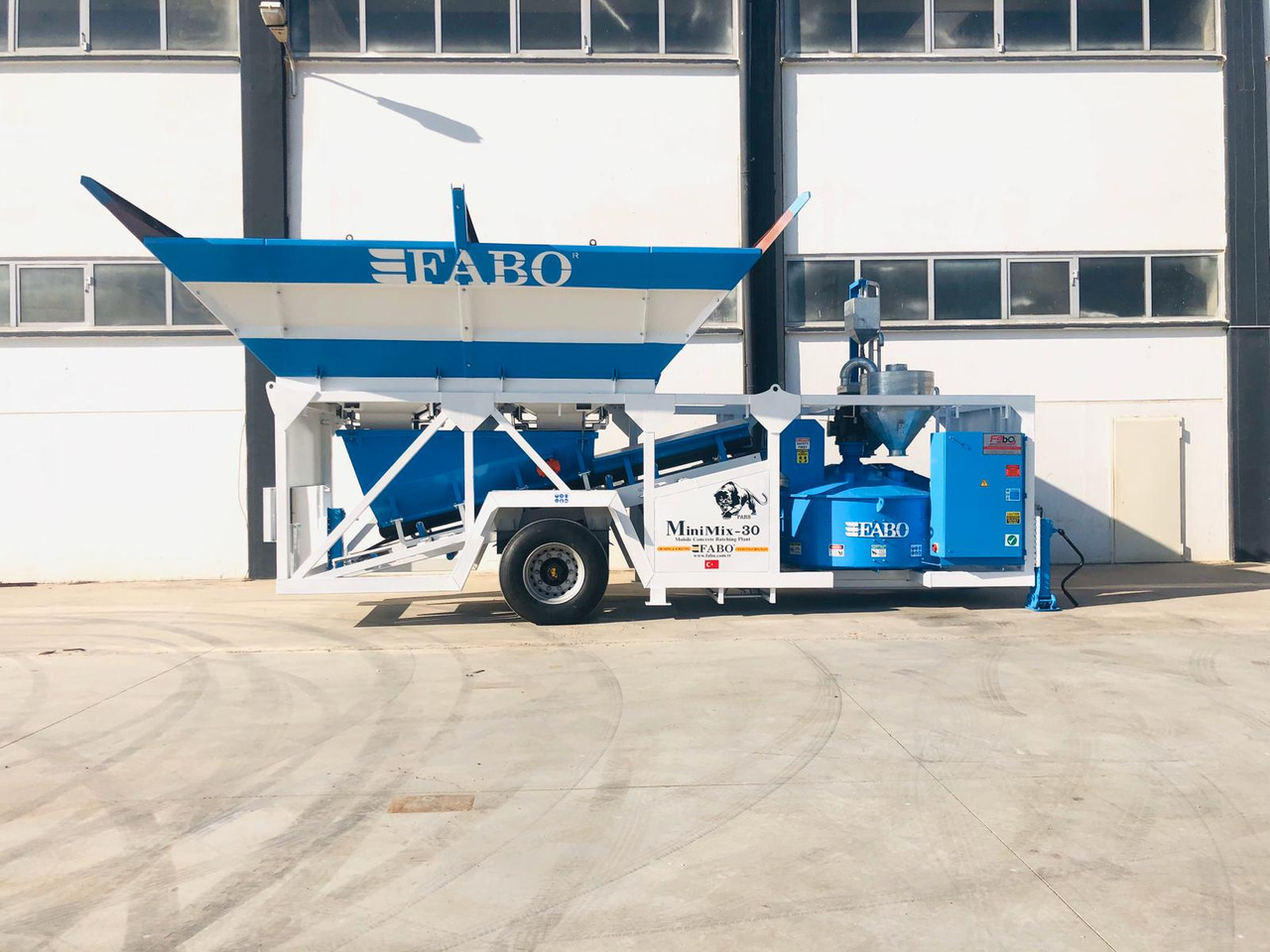 FABO mobile concrete batching plant - Betonara: slika FABO mobile concrete batching plant - Betonara FABO mobile concrete batching plant - Betonara: slika FABO mobile concrete batching plant - Betonara