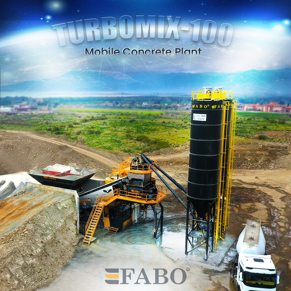 FABO mobile concrete batching plant - Betonara: slika FABO mobile concrete batching plant - Betonara FABO mobile concrete batching plant - Betonara: slika FABO mobile concrete batching plant - Betonara