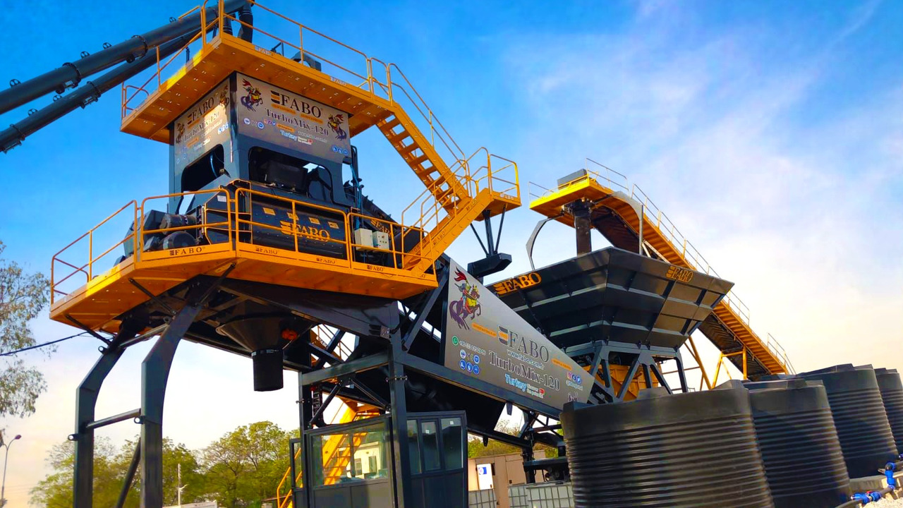 FABO mobile concrete batching plant - Betonara: slika FABO mobile concrete batching plant - Betonara FABO mobile concrete batching plant - Betonara: slika FABO mobile concrete batching plant - Betonara