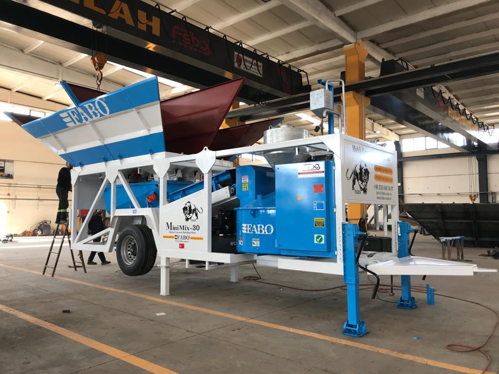FABO mobile concrete batching plant - Betonara: slika FABO mobile concrete batching plant - Betonara FABO mobile concrete batching plant - Betonara: slika FABO mobile concrete batching plant - Betonara
