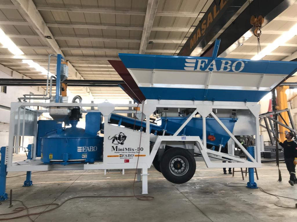 FABO mobile concrete batching plant - Betonara: slika FABO mobile concrete batching plant - Betonara FABO mobile concrete batching plant - Betonara: slika FABO mobile concrete batching plant - Betonara