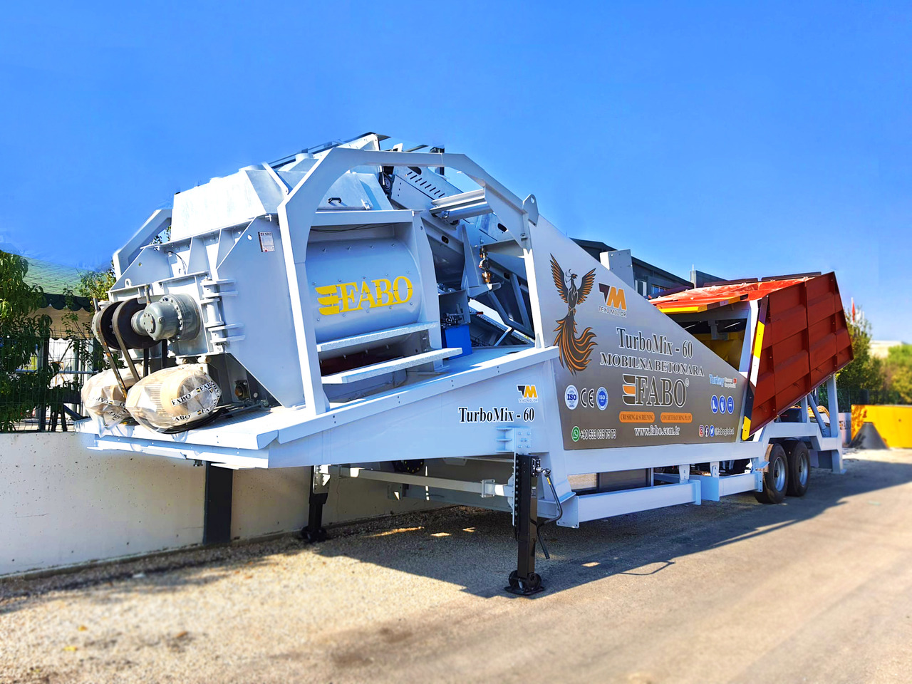 FABO mobile concrete batching plant - Betonara: slika FABO mobile concrete batching plant - Betonara FABO mobile concrete batching plant - Betonara: slika FABO mobile concrete batching plant - Betonara