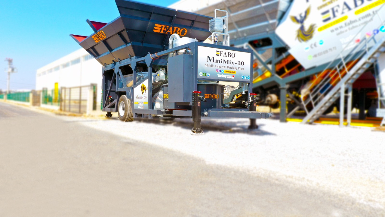 FABO mobile concrete batching plant - Betonara: slika FABO mobile concrete batching plant - Betonara FABO mobile concrete batching plant - Betonara: slika FABO mobile concrete batching plant - Betonara