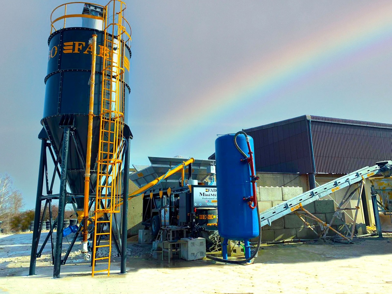 FABO mobile concrete batching plant - Betonara: slika FABO mobile concrete batching plant - Betonara FABO mobile concrete batching plant - Betonara: slika FABO mobile concrete batching plant - Betonara