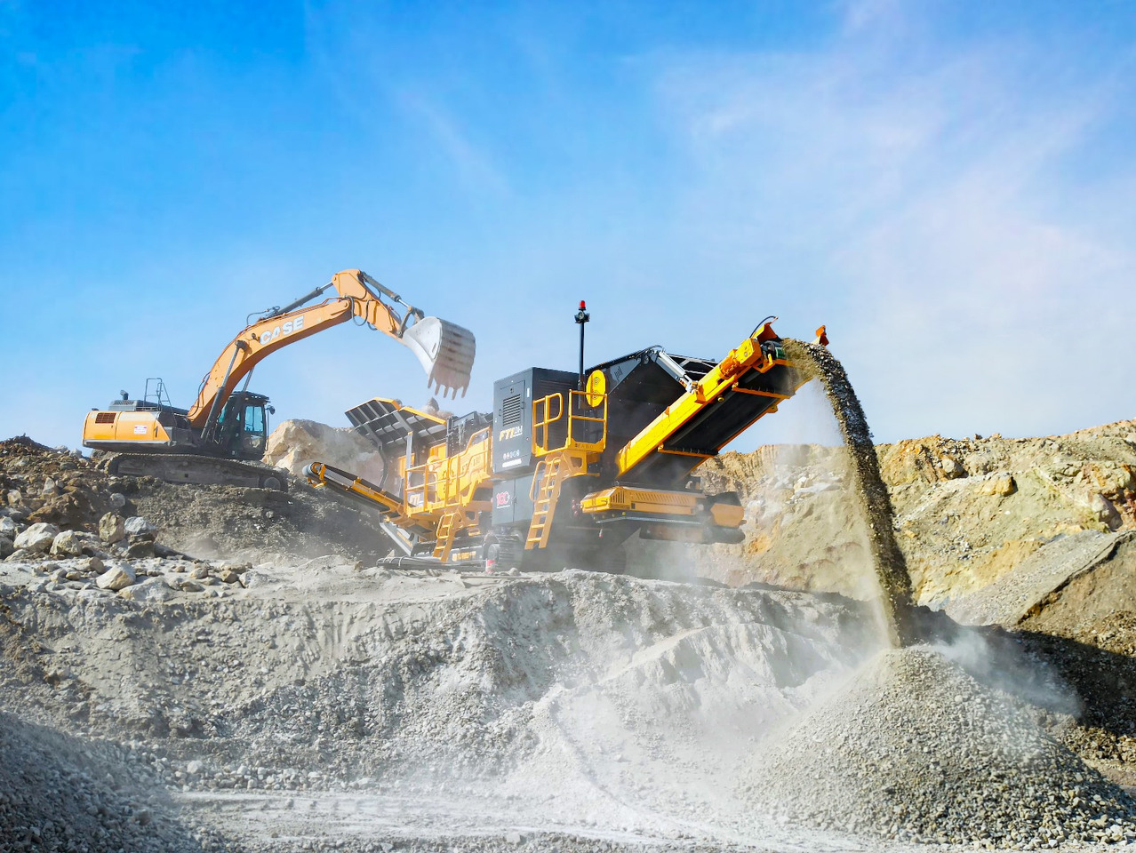 FABO mobile impact crusher - Udarna drobilica: slika FABO mobile impact crusher - Udarna drobilica FABO mobile impact crusher - Udarna drobilica: slika FABO mobile impact crusher - Udarna drobilica