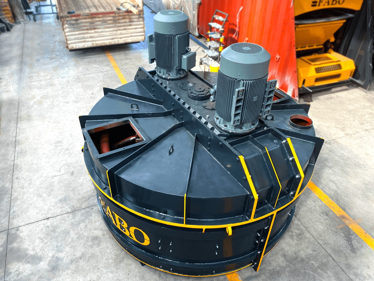 FABO twin shaft mixer - Mješalica za beton: slika FABO twin shaft mixer - Mješalica za beton FABO twin shaft mixer - Mješalica za beton: slika FABO twin shaft mixer - Mješalica za beton