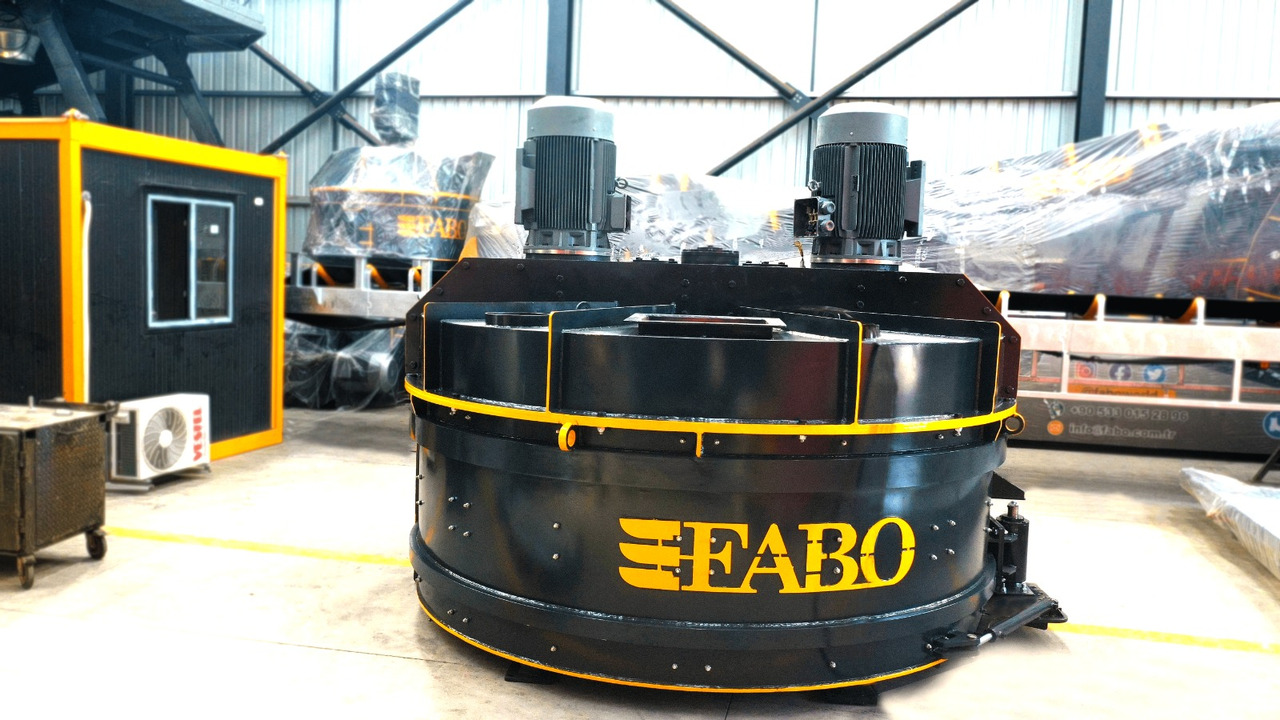 FABO twin shaft mixer - Mješalica za beton: slika FABO twin shaft mixer - Mješalica za beton FABO twin shaft mixer - Mješalica za beton: slika FABO twin shaft mixer - Mješalica za beton