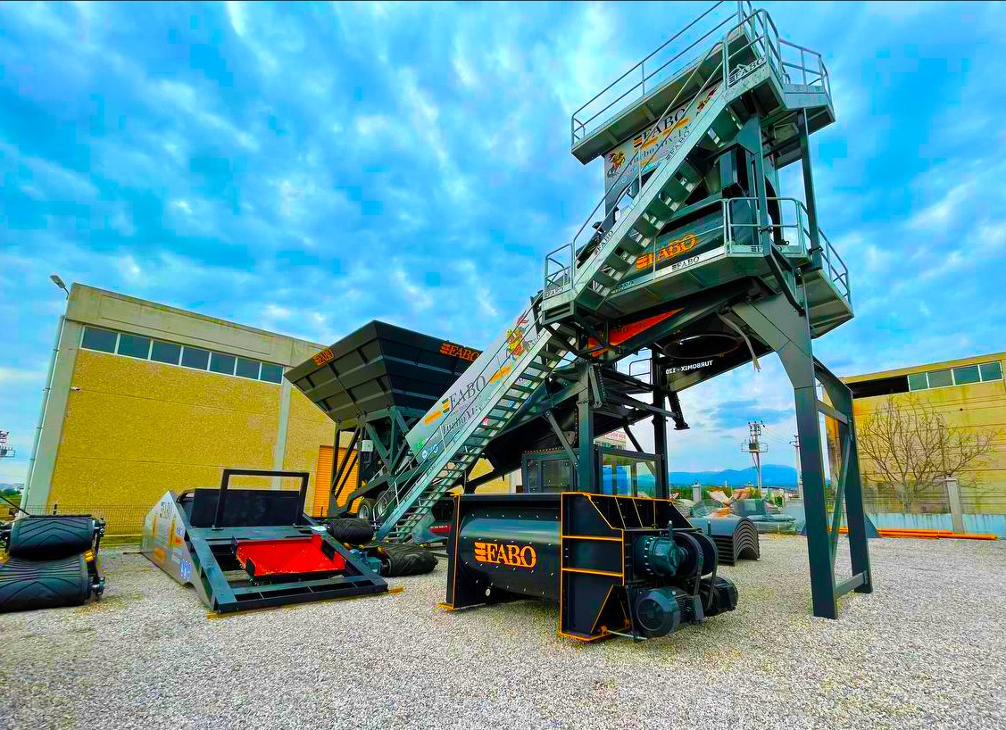 FABO twin shaft mixer - Mješalica za beton: slika FABO twin shaft mixer - Mješalica za beton FABO twin shaft mixer - Mješalica za beton: slika FABO twin shaft mixer - Mješalica za beton