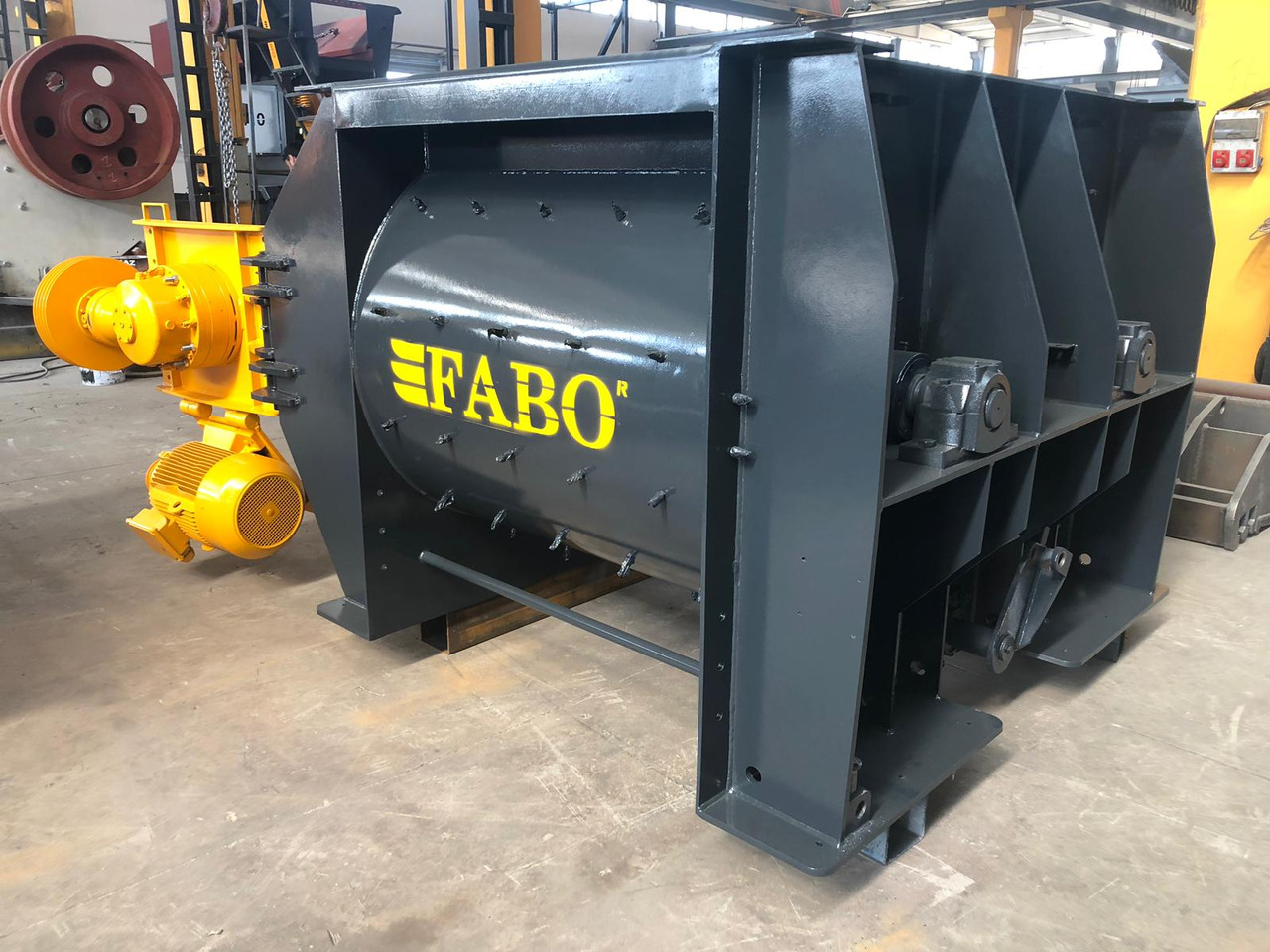 FABO twin shaft mixer - Mješalica za beton: slika FABO twin shaft mixer - Mješalica za beton FABO twin shaft mixer - Mješalica za beton: slika FABO twin shaft mixer - Mješalica za beton
