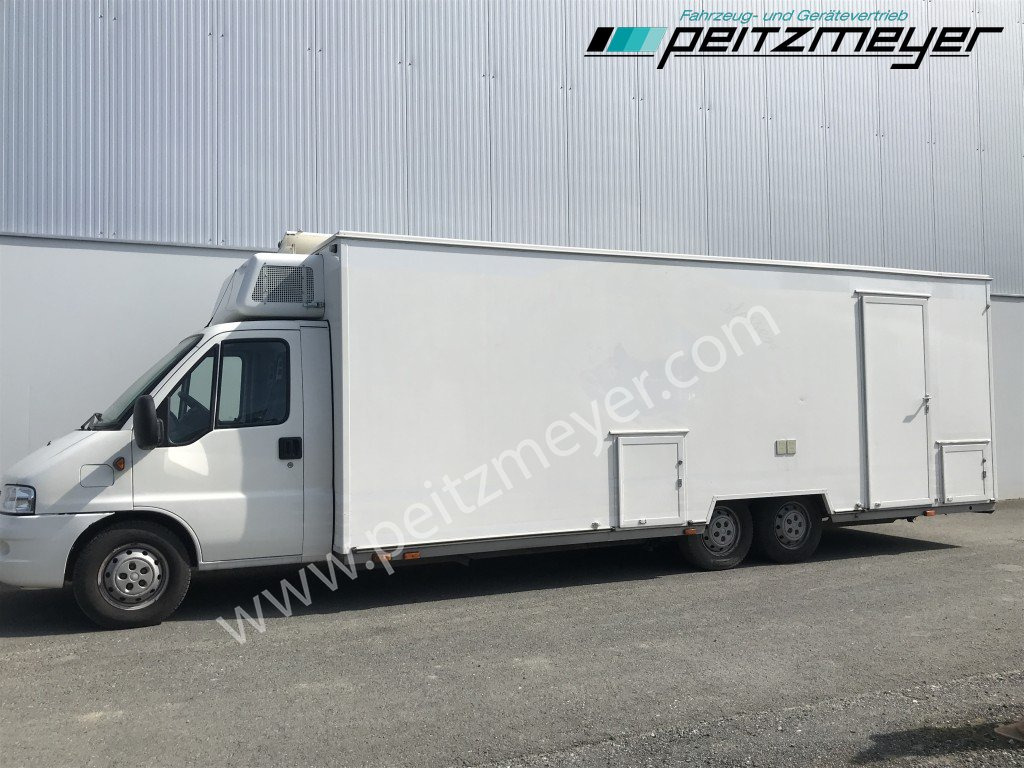 Kamion za prodaju brze hrane IVECO FIAT (I) Ducato Verkaufswagen 6,5 m - Motor neu vor 21 TKM + Kühltheke, Fritteuse: slika Kamion za prodaju brze hrane IVECO FIAT (I) Ducato Verkaufswagen 6,5 m - Motor neu vor 21 TKM + Kühltheke, Fritteuse
