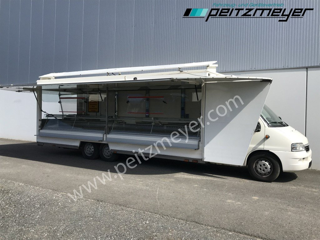 Kamion za prodaju brze hrane IVECO FIAT (I) Ducato Verkaufswagen 6,5 m - Motor neu vor 21 TKM + Kühltheke, Fritteuse: slika Kamion za prodaju brze hrane IVECO FIAT (I) Ducato Verkaufswagen 6,5 m - Motor neu vor 21 TKM + Kühltheke, Fritteuse