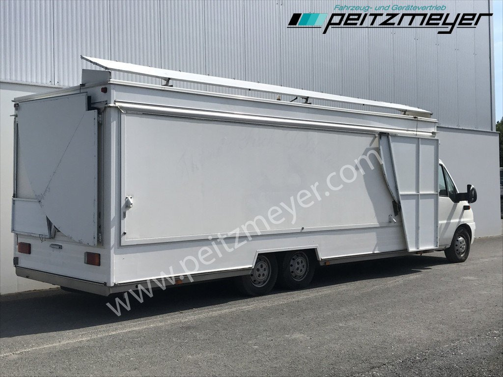 Kamion za prodaju brze hrane IVECO FIAT (I) Ducato Verkaufswagen 6,5 m - Motor neu vor 21 TKM + Kühltheke, Fritteuse: slika Kamion za prodaju brze hrane IVECO FIAT (I) Ducato Verkaufswagen 6,5 m - Motor neu vor 21 TKM + Kühltheke, Fritteuse