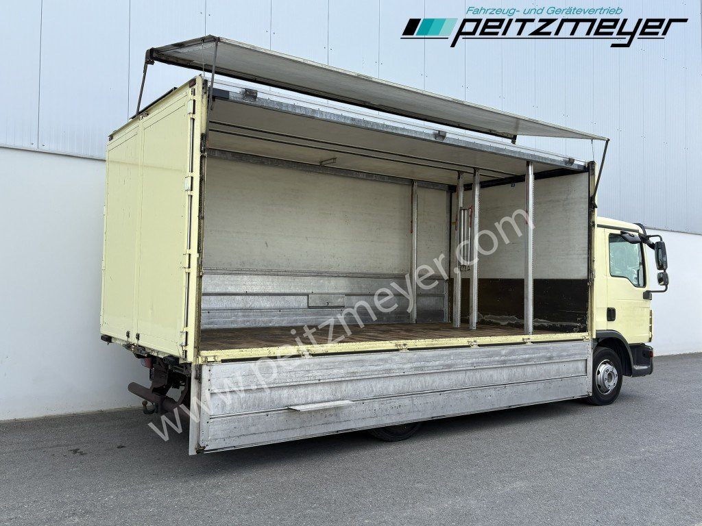 MAN TGL 8.180 FL Ewers Schwenkwand 2 x AHK, Klima - Kamion za prijevoz pića: slika MAN TGL 8.180 FL Ewers Schwenkwand 2 x AHK, Klima - Kamion za prijevoz pića MAN TGL 8.180 FL Ewers Schwenkwand 2 x AHK, Klima - Kamion za prijevoz pića: slika MAN TGL 8.180 FL Ewers Schwenkwand 2 x AHK, Klima - Kamion za prijevoz pića