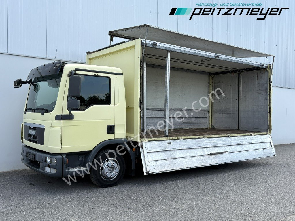 MAN TGL 8.180 FL Ewers Schwenkwand 2 x AHK, Klima - Kamion za prijevoz pića: slika MAN TGL 8.180 FL Ewers Schwenkwand 2 x AHK, Klima - Kamion za prijevoz pića MAN TGL 8.180 FL Ewers Schwenkwand 2 x AHK, Klima - Kamion za prijevoz pića: slika MAN TGL 8.180 FL Ewers Schwenkwand 2 x AHK, Klima - Kamion za prijevoz pića