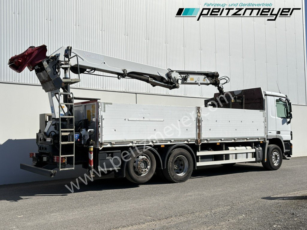 MERCEDES-BENZ Actros 2536 LL Pritsche HMF Heckkran m. Zange Baustoff - Kamion s otvorenim sandukom, Kamion s kranom: slika MERCEDES-BENZ Actros 2536 LL Pritsche HMF Heckkran m. Zange Baustoff - Kamion s otvorenim sandukom, Kamion s kranom MERCEDES-BENZ Actros 2536 LL Pritsche HMF Heckkran m. Zange Baustoff - Kamion s otvorenim sandukom, Kamion s kranom: slika MERCEDES-BENZ Actros 2536 LL Pritsche HMF Heckkran m. Zange Baustoff - Kamion s otvorenim sandukom, Kamion s kranom