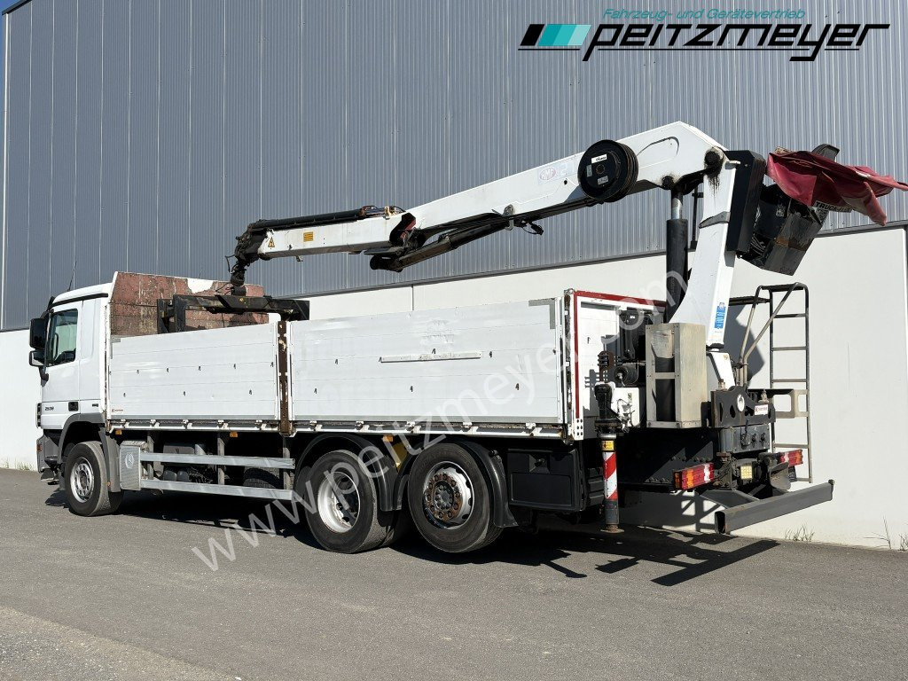 MERCEDES-BENZ Actros 2536 LL Pritsche HMF Heckkran m. Zange Baustoff - Kamion s otvorenim sandukom, Kamion s kranom: slika MERCEDES-BENZ Actros 2536 LL Pritsche HMF Heckkran m. Zange Baustoff - Kamion s otvorenim sandukom, Kamion s kranom MERCEDES-BENZ Actros 2536 LL Pritsche HMF Heckkran m. Zange Baustoff - Kamion s otvorenim sandukom, Kamion s kranom: slika MERCEDES-BENZ Actros 2536 LL Pritsche HMF Heckkran m. Zange Baustoff - Kamion s otvorenim sandukom, Kamion s kranom