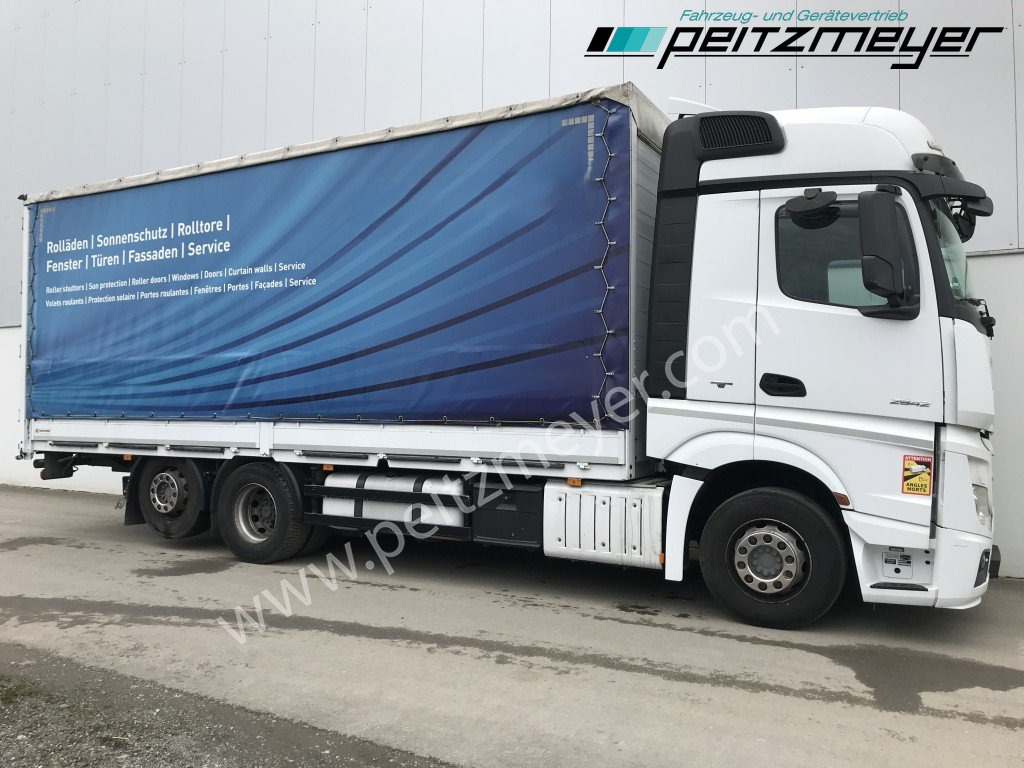 MERCEDES-BENZ Actros 2542 LL Pritsche, EU 6, Klima, Standklima, - Kamion s ceradom: slika MERCEDES-BENZ Actros 2542 LL Pritsche, EU 6, Klima, Standklima, - Kamion s ceradom MERCEDES-BENZ Actros 2542 LL Pritsche, EU 6, Klima, Standklima, - Kamion s ceradom: slika MERCEDES-BENZ Actros 2542 LL Pritsche, EU 6, Klima, Standklima, - Kamion s ceradom