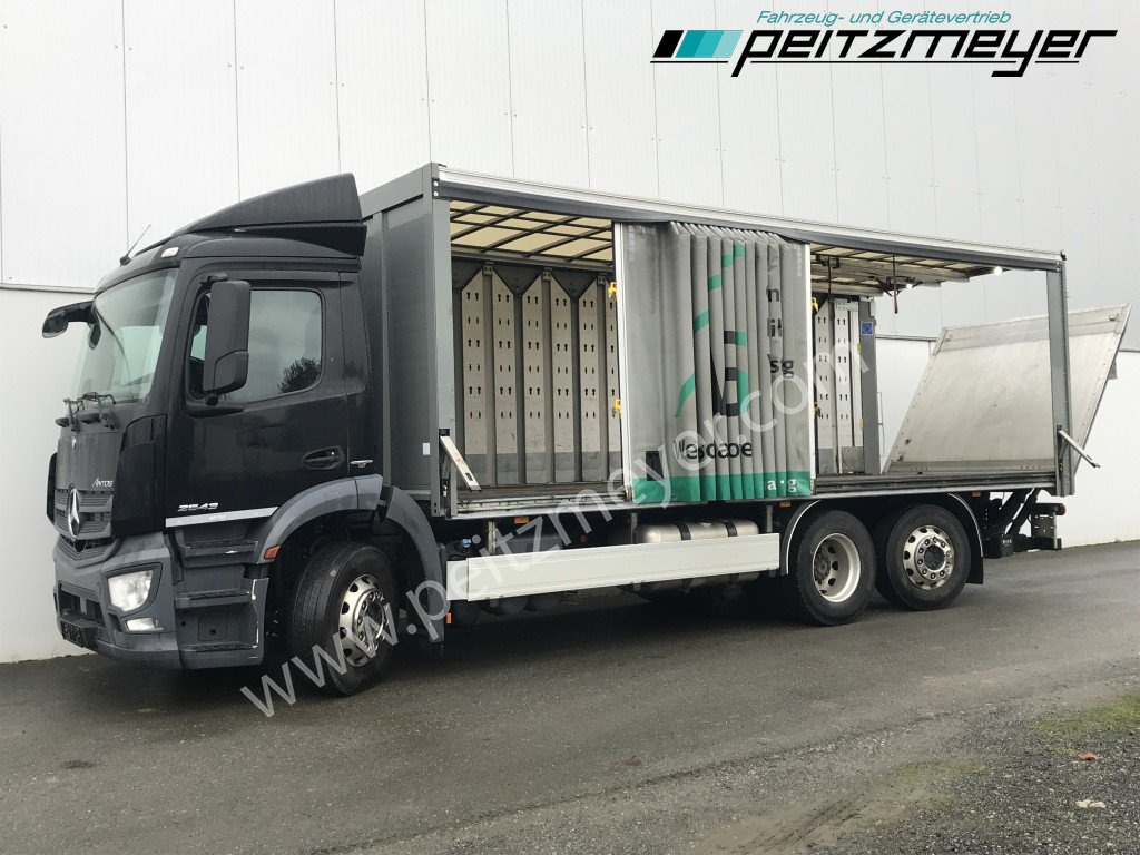 MERCEDES-BENZ Antos 2543 LL Ewers Getränke Retarder, 2 x AHK, LBW 2 t., Lenkachse - Kamion za prijevoz pića: slika MERCEDES-BENZ Antos 2543 LL Ewers Getränke Retarder, 2 x AHK, LBW 2 t., Lenkachse - Kamion za prijevoz pića MERCEDES-BENZ Antos 2543 LL Ewers Getränke Retarder, 2 x AHK, LBW 2 t., Lenkachse - Kamion za prijevoz pića: slika MERCEDES-BENZ Antos 2543 LL Ewers Getränke Retarder, 2 x AHK, LBW 2 t., Lenkachse - Kamion za prijevoz pića