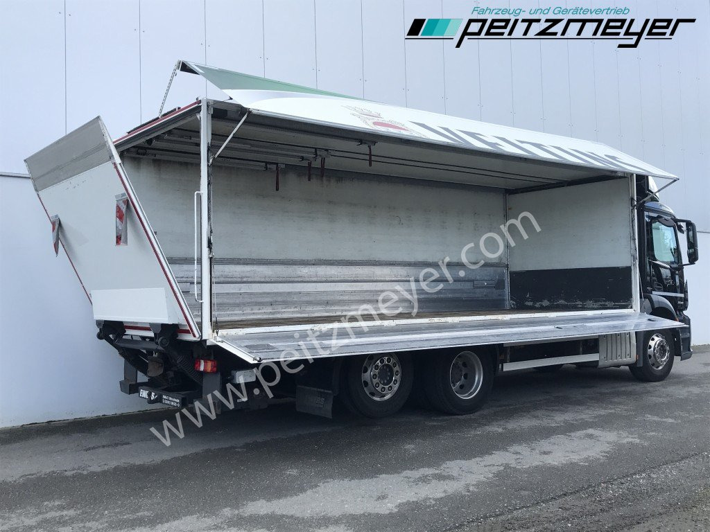 MERCEDES-BENZ Antos 2543 LL Ewers Getränke Retarder, 2 x AHK, LBW 2 t., Lenkachse - Kamion za prijevoz pića: slika MERCEDES-BENZ Antos 2543 LL Ewers Getränke Retarder, 2 x AHK, LBW 2 t., Lenkachse - Kamion za prijevoz pića MERCEDES-BENZ Antos 2543 LL Ewers Getränke Retarder, 2 x AHK, LBW 2 t., Lenkachse - Kamion za prijevoz pića: slika MERCEDES-BENZ Antos 2543 LL Ewers Getränke Retarder, 2 x AHK, LBW 2 t., Lenkachse - Kamion za prijevoz pića