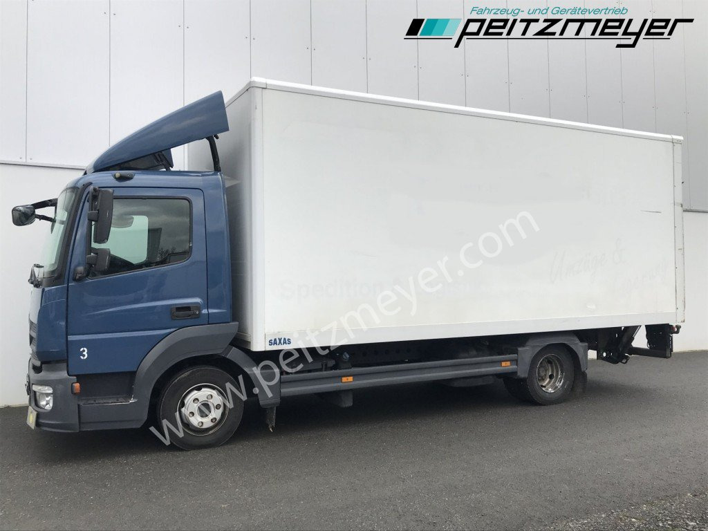 Kamion sandučar MERCEDES-BENZ Atego 818 L Koffer + LBW Euro 6, Klima, AHK,: slika Kamion sandučar MERCEDES-BENZ Atego 818 L Koffer + LBW Euro 6, Klima, AHK,