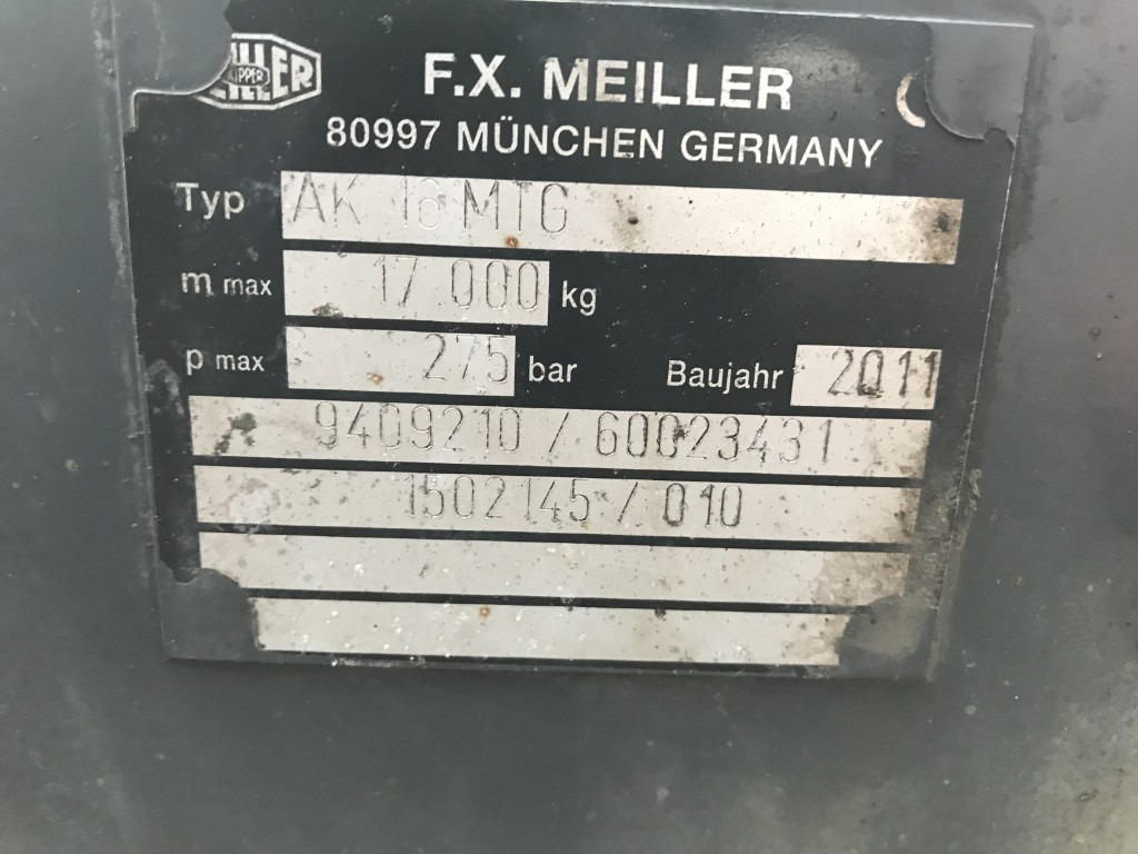 Meiller Absetzkipper AK 16 MTG - Actros 6x4 - Kukasta dizalica/ Sustav s proklizavajućim upravljanjem: slika Meiller Absetzkipper AK 16 MTG - Actros 6x4 - Kukasta dizalica/ Sustav s proklizavajućim upravljanjem Meiller Absetzkipper AK 16 MTG - Actros 6x4 - Kukasta dizalica/ Sustav s proklizavajućim upravljanjem: slika Meiller Absetzkipper AK 16 MTG - Actros 6x4 - Kukasta dizalica/ Sustav s proklizavajućim upravljanjem