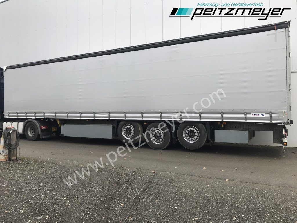 Poluprikolica s ceradom SCHMITZ SCS verzinkt, Edscha, 2 x Liftachse, Palettenk.: slika Poluprikolica s ceradom SCHMITZ SCS verzinkt, Edscha, 2 x Liftachse, Palettenk.