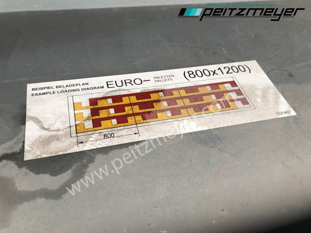 Poluprikolica s ceradom SCHMITZ SCS verzinkt, Edscha, 2 x Liftachse, Palettenk.: slika Poluprikolica s ceradom SCHMITZ SCS verzinkt, Edscha, 2 x Liftachse, Palettenk.