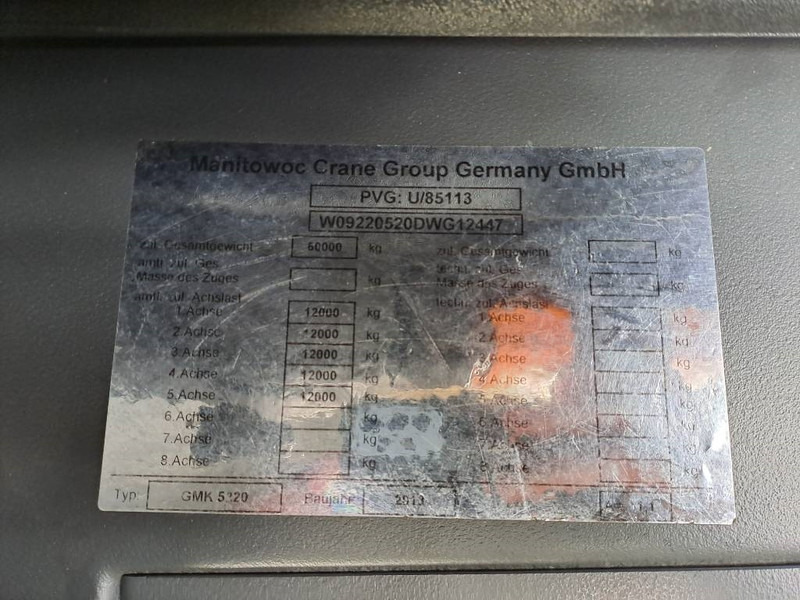 Autodizalica za sve terene Grove GMK5220: slika Autodizalica za sve terene Grove GMK5220