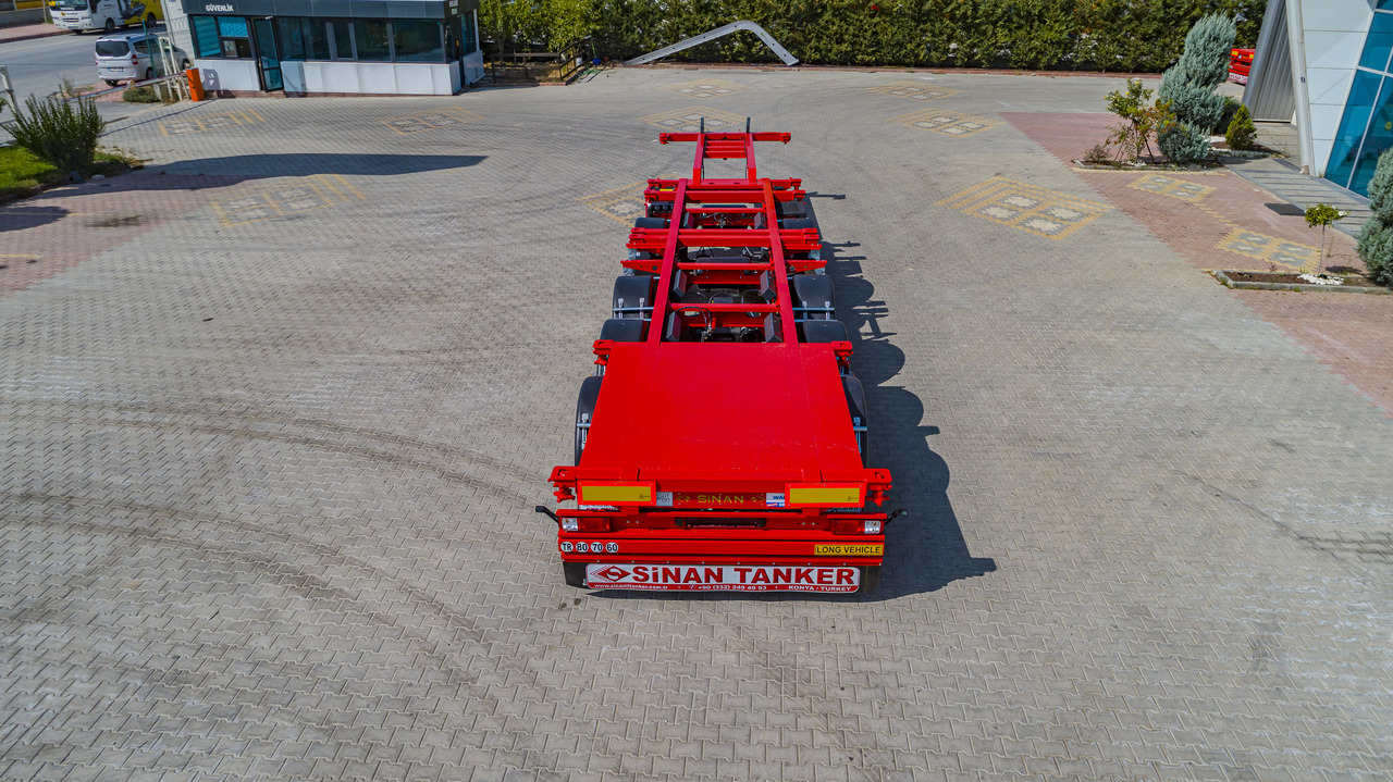 SINAN Container Carrier Transport Semitrailer - Transporter kontejnera/ Poluprikolica s izmjenjivim sanducima: slika SINAN Container Carrier Transport Semitrailer - Transporter kontejnera/ Poluprikolica s izmjenjivim sanducima SINAN Container Carrier Transport Semitrailer - Transporter kontejnera/ Poluprikolica s izmjenjivim sanducima: slika SINAN Container Carrier Transport Semitrailer - Transporter kontejnera/ Poluprikolica s izmjenjivim sanducima