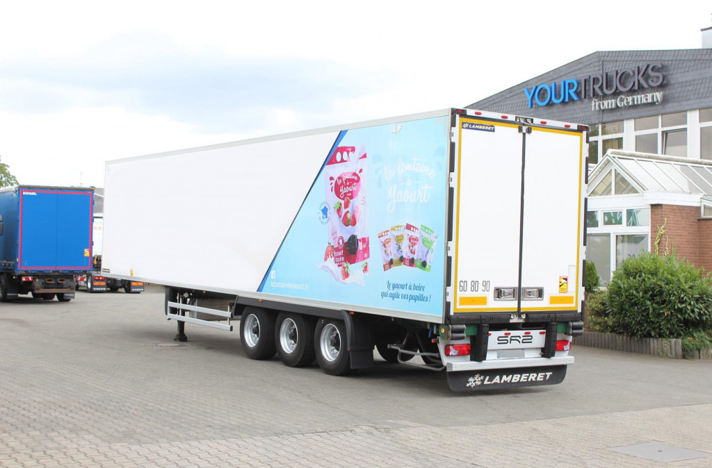 Poluprikolica hladnjača Lamberet CV 1550   Aluboden   BPW   TW   FRC: slika Poluprikolica hladnjača Lamberet CV 1550   Aluboden   BPW   TW   FRC