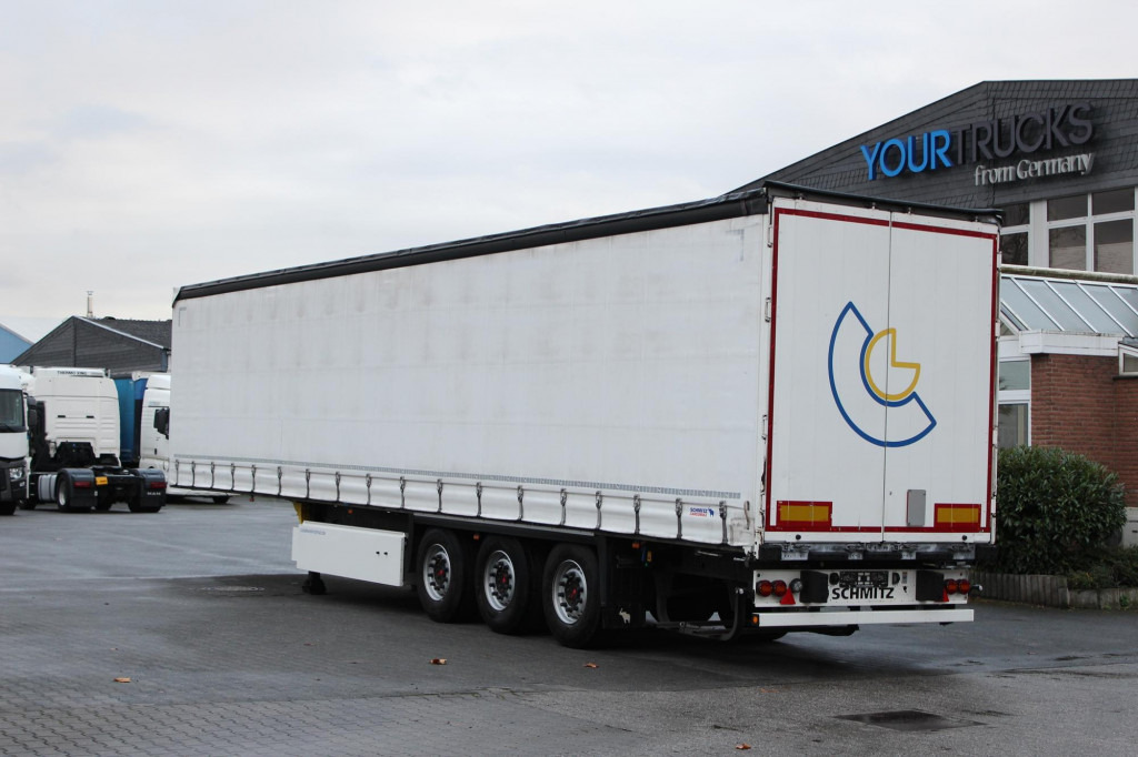 Poluprikolica s ceradom SCHMITZ Standard Plane Bordwand Edscha SAF Pal-kasten: slika Poluprikolica s ceradom SCHMITZ Standard Plane Bordwand Edscha SAF Pal-kasten