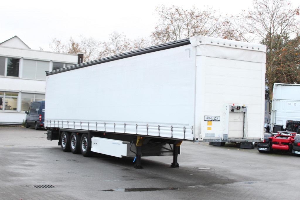 Poluprikolica s ceradom SCHMITZ Standard Plane Bordwand Edscha SAF Pal-kasten: slika Poluprikolica s ceradom SCHMITZ Standard Plane Bordwand Edscha SAF Pal-kasten