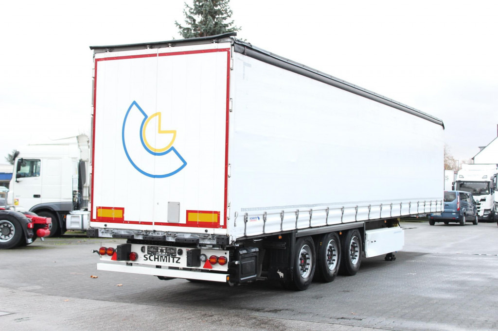 Poluprikolica s ceradom SCHMITZ Standard Plane Bordwand Edscha SAF Pal-kasten: slika Poluprikolica s ceradom SCHMITZ Standard Plane Bordwand Edscha SAF Pal-kasten