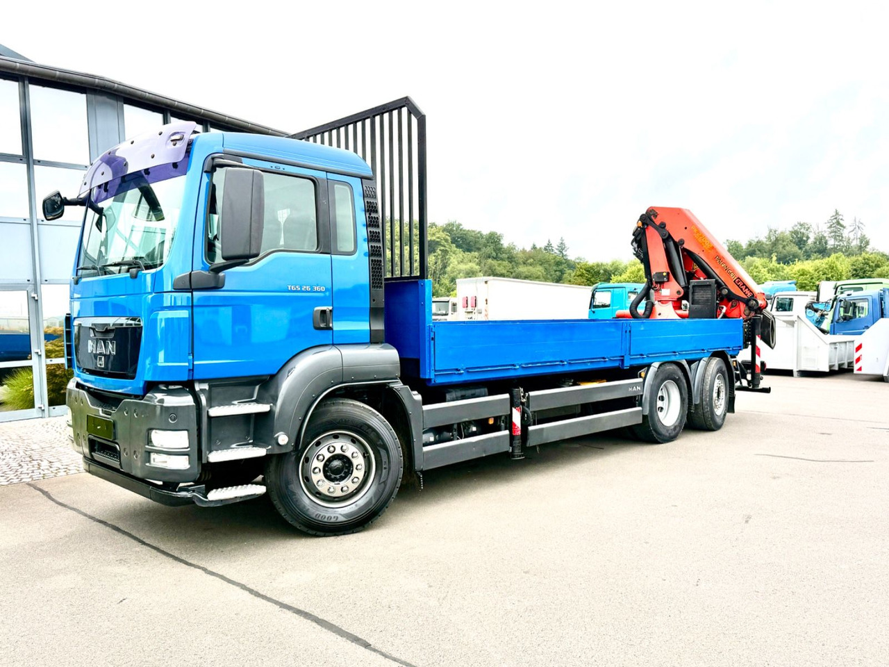 MAN TGS 26.360 6x2 Palfinger PK 27002- Funk- - Kamion s otvorenim sandukom: slika MAN TGS 26.360 6x2 Palfinger PK 27002- Funk- - Kamion s otvorenim sandukom MAN TGS 26.360 6x2 Palfinger PK 27002- Funk- - Kamion s otvorenim sandukom: slika MAN TGS 26.360 6x2 Palfinger PK 27002- Funk- - Kamion s otvorenim sandukom