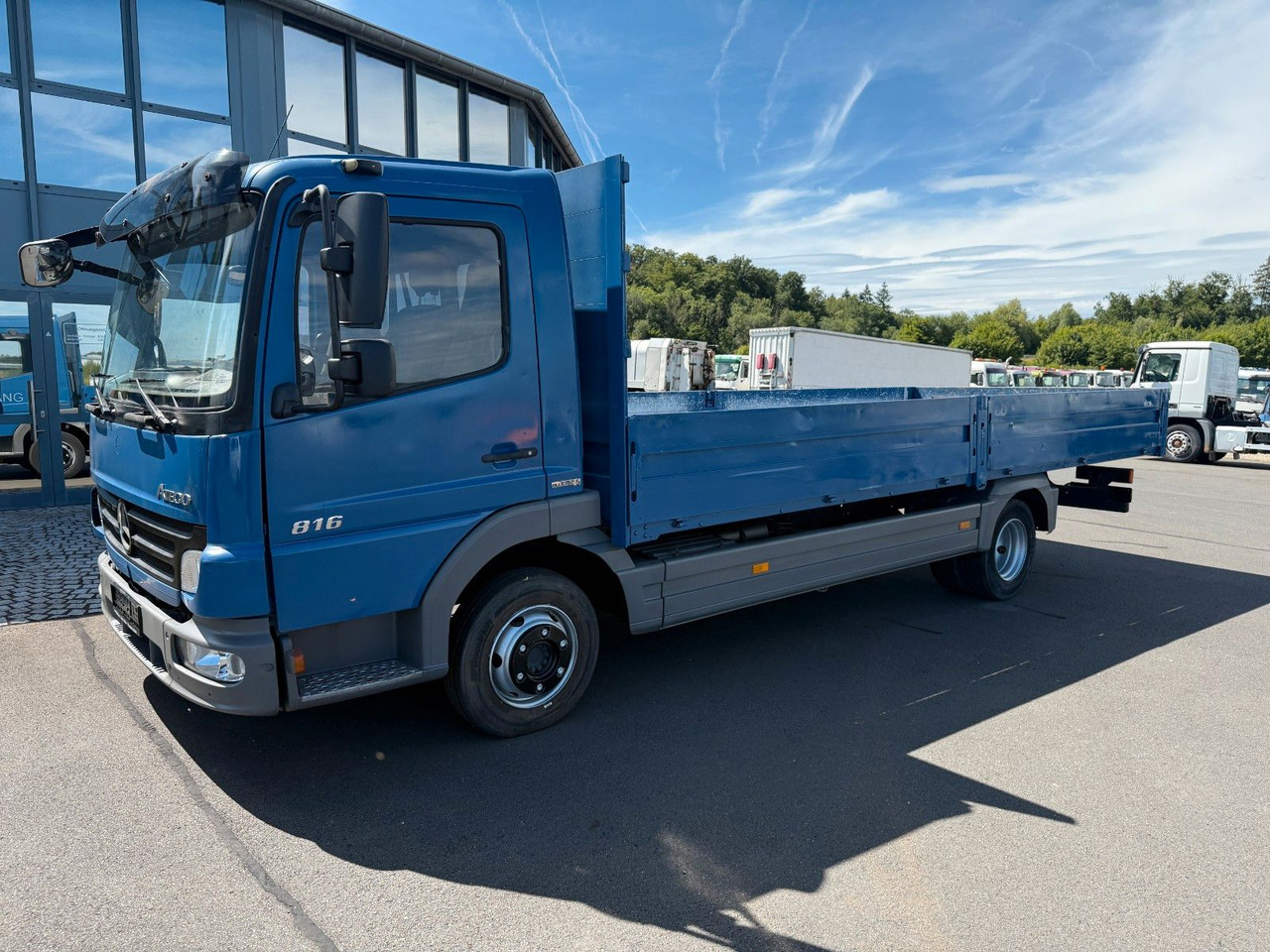 Mercedes-Benz Atego 816 Euro 5 AHK + Druckluftanschlüssen - Kamion s otvorenim sandukom: slika Mercedes-Benz Atego 816 Euro 5 AHK + Druckluftanschlüssen - Kamion s otvorenim sandukom Mercedes-Benz Atego 816 Euro 5 AHK + Druckluftanschlüssen - Kamion s otvorenim sandukom: slika Mercedes-Benz Atego 816 Euro 5 AHK + Druckluftanschlüssen - Kamion s otvorenim sandukom