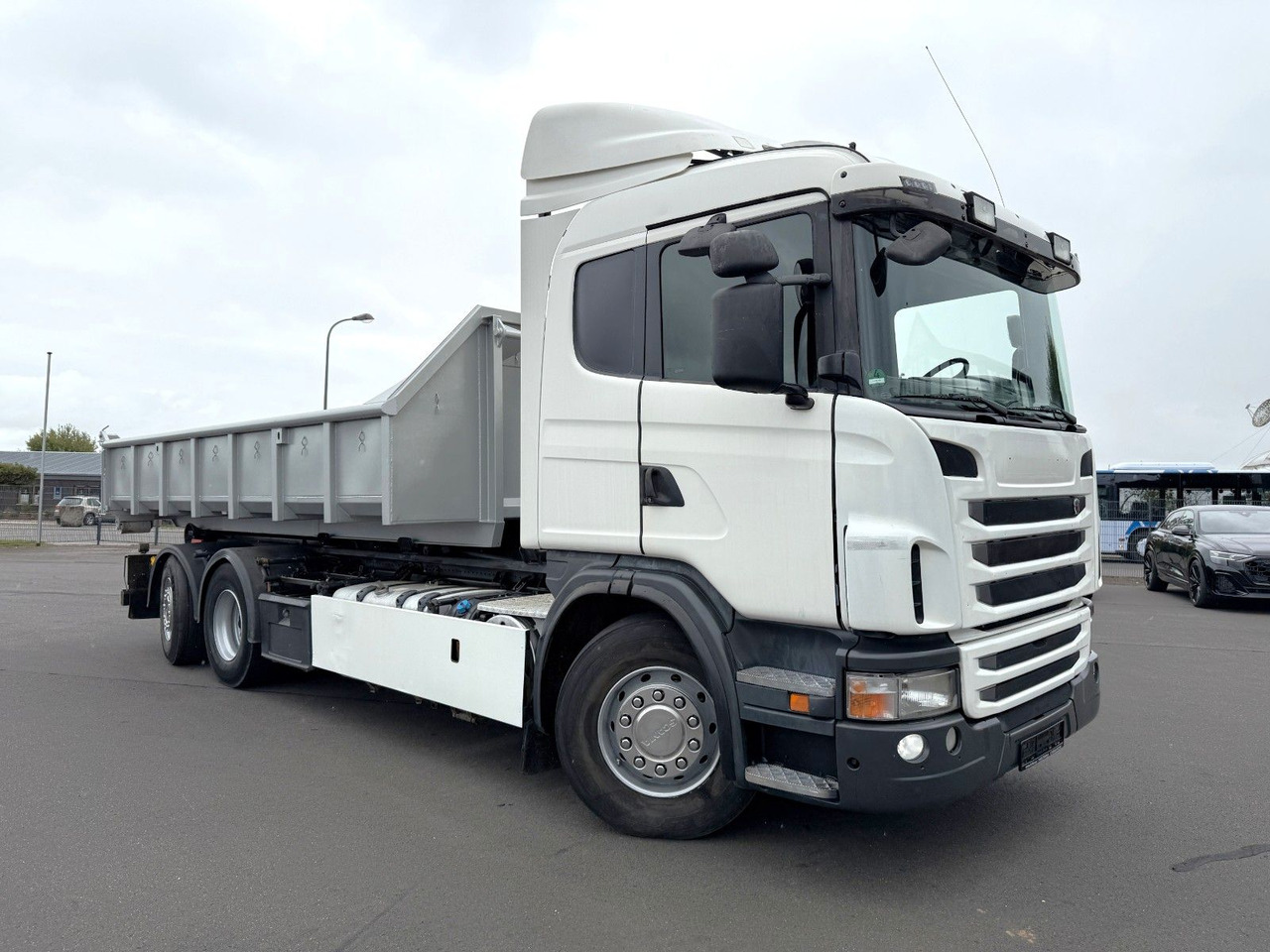 Scania G 440 LB 6x2 Knickhaken Retarder, Klima - Kamion s kukastom dizalicom: slika Scania G 440 LB 6x2 Knickhaken Retarder, Klima - Kamion s kukastom dizalicom Scania G 440 LB 6x2 Knickhaken Retarder, Klima - Kamion s kukastom dizalicom: slika Scania G 440 LB 6x2 Knickhaken Retarder, Klima - Kamion s kukastom dizalicom