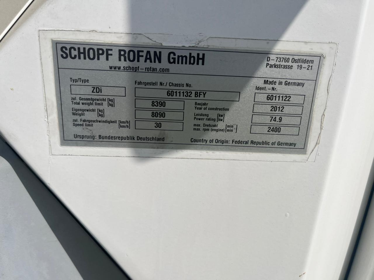 Schopf Rofan ZDi Diesel Tractor 8Tons - Traktor za vuču zrakoplova: slika Schopf Rofan ZDi Diesel Tractor 8Tons - Traktor za vuču zrakoplova Schopf Rofan ZDi Diesel Tractor 8Tons - Traktor za vuču zrakoplova: slika Schopf Rofan ZDi Diesel Tractor 8Tons - Traktor za vuču zrakoplova