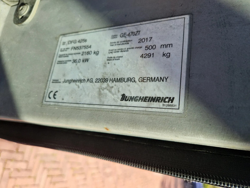 Diesel viličar Jungheinrich DFG 425S: slika Diesel viličar Jungheinrich DFG 425S