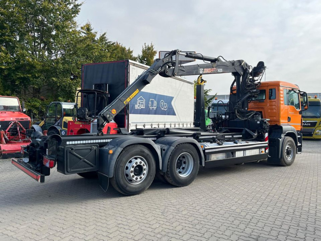 MAN MAN TG-S Abrollkipper mit Kran 26.400 6x4H-2 BL Lift/Lenk - Kamion s kukastom dizalicom, Kamion s kranom: slika MAN MAN TG-S Abrollkipper mit Kran 26.400 6x4H-2 BL Lift/Lenk - Kamion s kukastom dizalicom, Kamion s kranom MAN MAN TG-S Abrollkipper mit Kran 26.400 6x4H-2 BL Lift/Lenk - Kamion s kukastom dizalicom, Kamion s kranom: slika MAN MAN TG-S Abrollkipper mit Kran 26.400 6x4H-2 BL Lift/Lenk - Kamion s kukastom dizalicom, Kamion s kranom