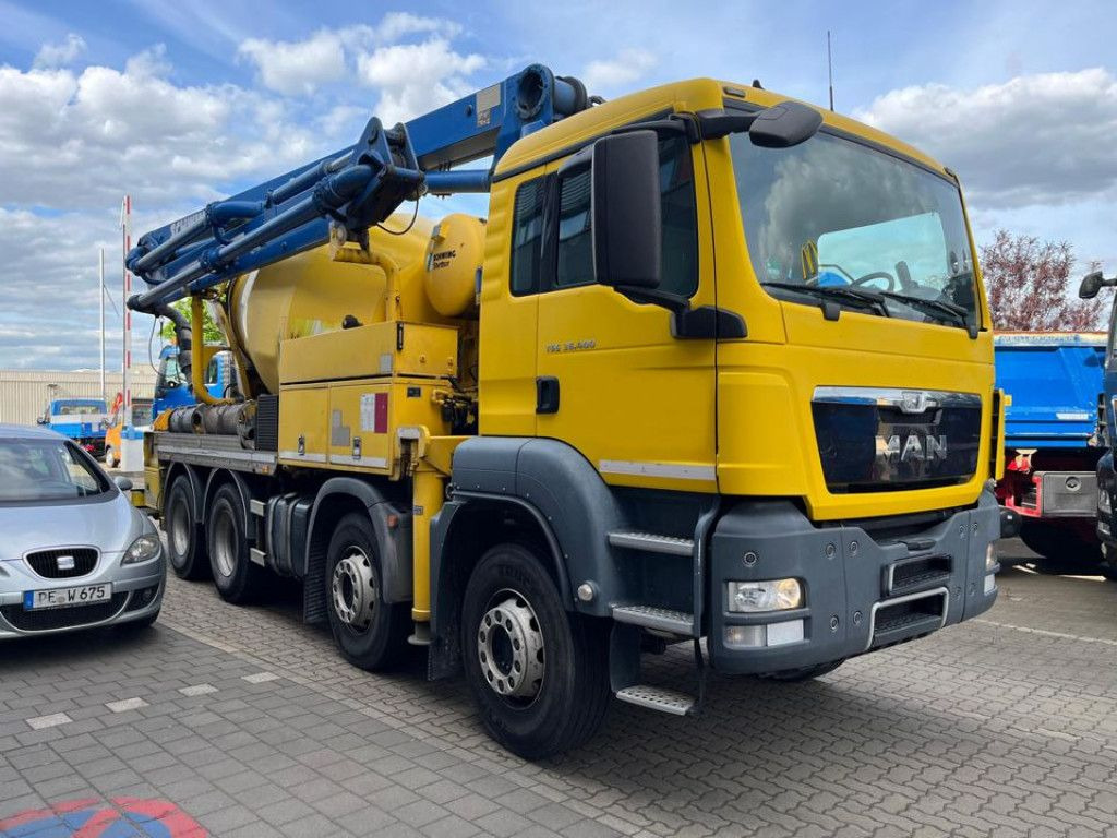MAN TG-S 35.360 8x4 BB Pumi Pumi 24mKolbenpumpe deut - Beton pumpa: slika MAN TG-S 35.360 8x4 BB Pumi Pumi 24mKolbenpumpe deut - Beton pumpa MAN TG-S 35.360 8x4 BB Pumi Pumi 24mKolbenpumpe deut - Beton pumpa: slika MAN TG-S 35.360 8x4 BB Pumi Pumi 24mKolbenpumpe deut - Beton pumpa