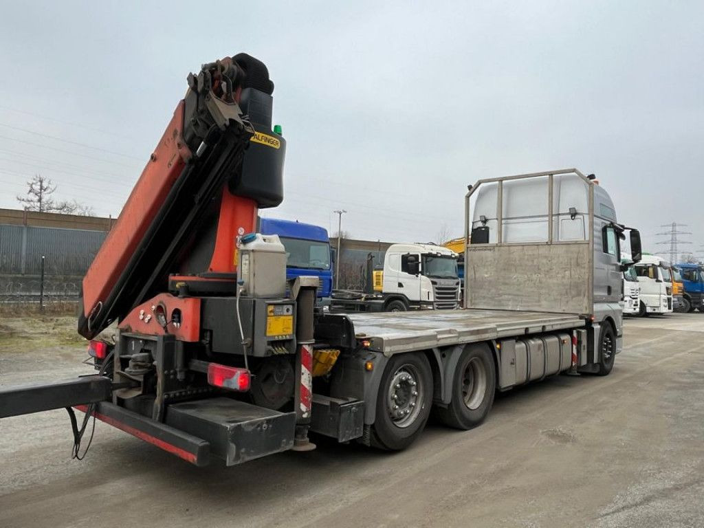 MAN TG-X 26.400 6x2 Pritsche Heckkran Palfinger PK 3 - Kamion s kranom, Kamion s otvorenim sandukom: slika MAN TG-X 26.400 6x2 Pritsche Heckkran Palfinger PK 3 - Kamion s kranom, Kamion s otvorenim sandukom MAN TG-X 26.400 6x2 Pritsche Heckkran Palfinger PK 3 - Kamion s kranom, Kamion s otvorenim sandukom: slika MAN TG-X 26.400 6x2 Pritsche Heckkran Palfinger PK 3 - Kamion s kranom, Kamion s otvorenim sandukom
